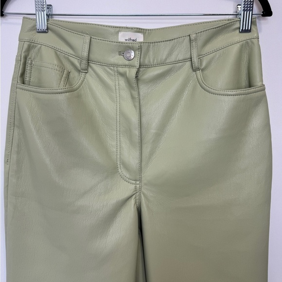 Aritzia Wilfred Melina Pants Mint - Picture 6 of 9